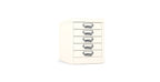 Multidrawer Storage 5 Drawer by Silverline MDUR05 Cream