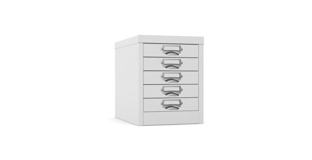 Multidrawer Storage 5 Drawer by Silverline MDUR05 Goose Grey