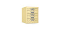 Multidrawer Storage 5 Drawer by Silverline MDUR05 Green Beige