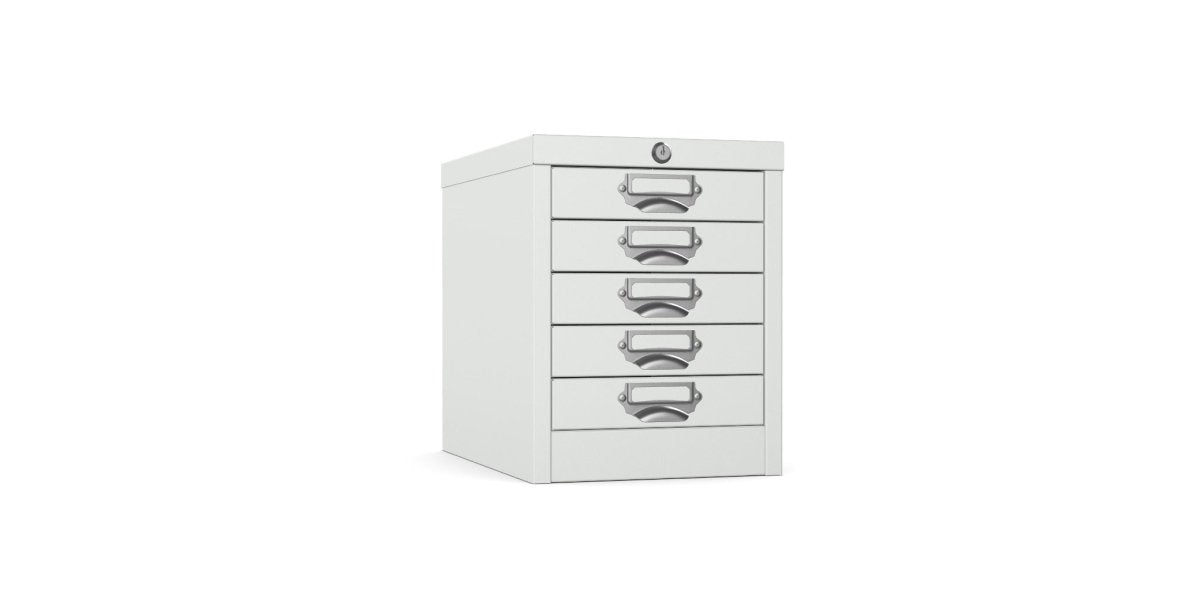 Silverline | Multidrawer | 5 Drawer |Locking | MDUR05LK | Grey Light