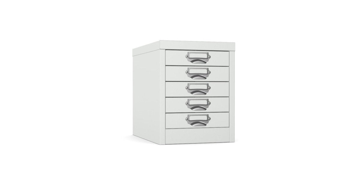 Multidrawer Storage 5 Drawer by Silverline MDUR05 Light Grey