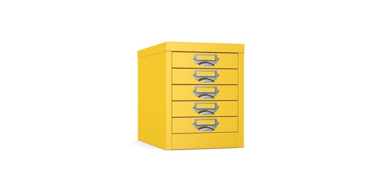 Multidrawer Storage 5 Drawer by Silverline MDUR05 Graphite
