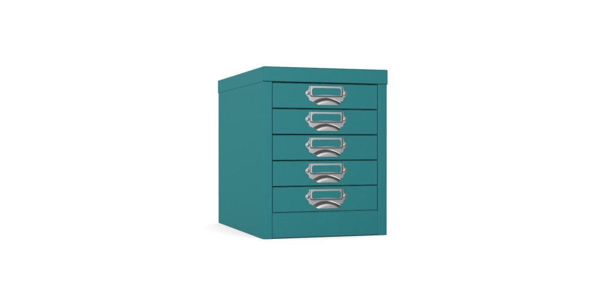 Multidrawer Storage 5 Drawer by Silverline MDUR05 Pale Blue