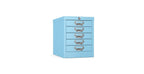 Silverline | Multidrawer | 5 Drawer |Locking | MDUR05LK | Blue Pale
