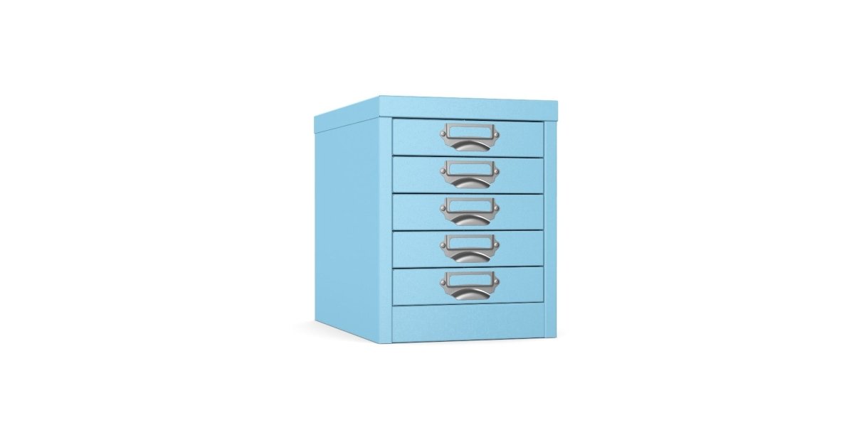 Multidrawer Storage 5 Drawer by Silverline MDUR05 Pastel Violet