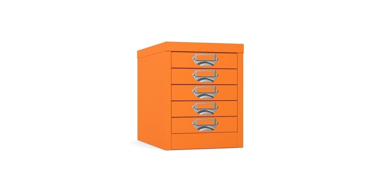 Multidrawer Storage 5 Drawer by Silverline MDUR05 Lemon Yellow