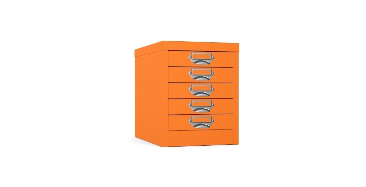 Multidrawer Storage 5 Drawer by Silverline MDUR05 Green Beige