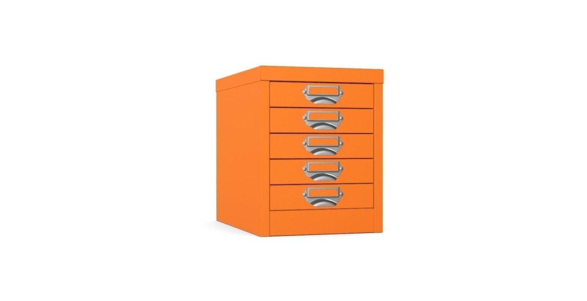 Multidrawer Storage 5 Drawer by Silverline MDUR05 Turquoise