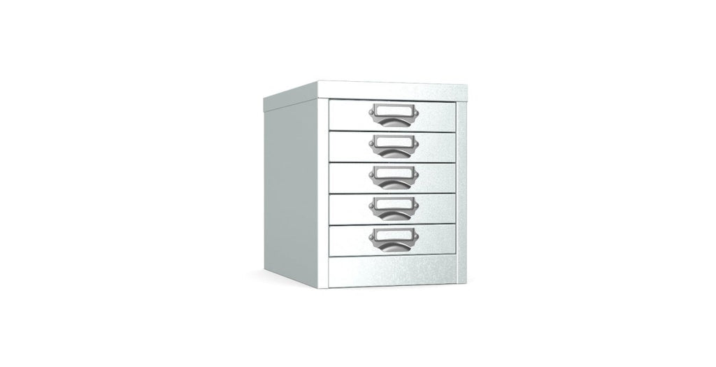 Multidrawer Storage 5 Drawer by Silverline MDUR05 Silver