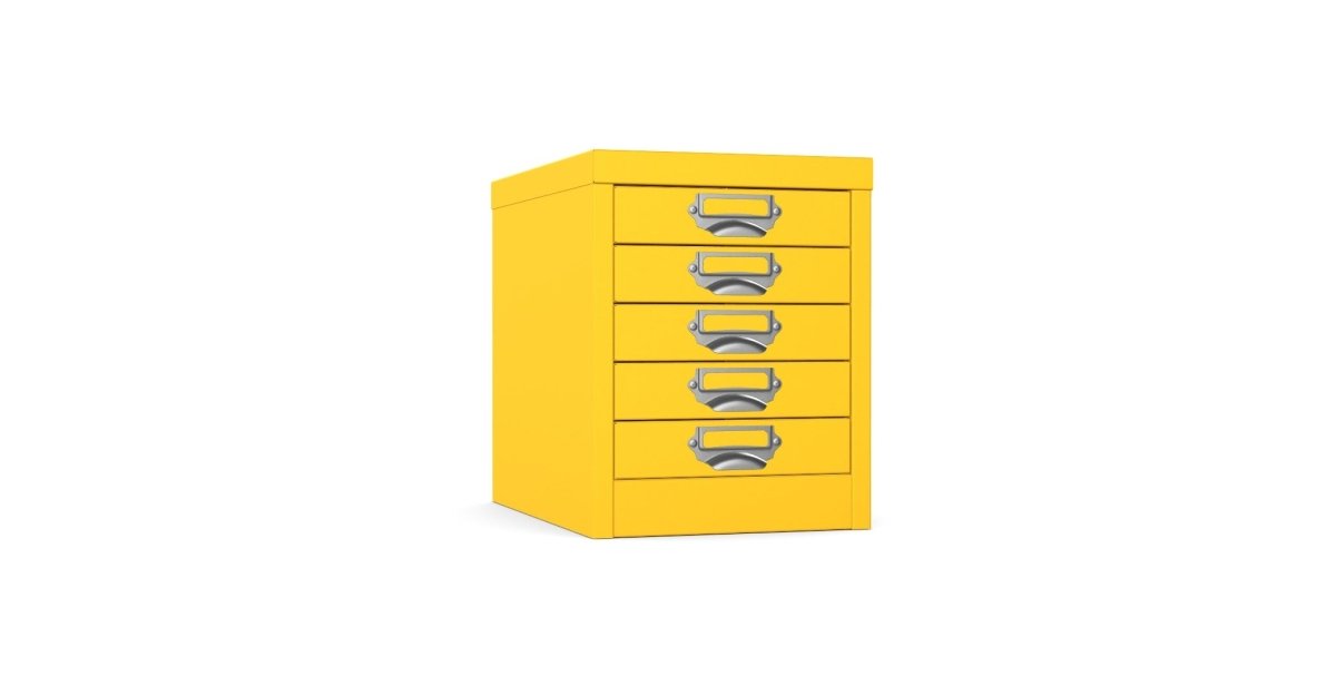 Multidrawer Storage 5 Drawer by Silverline MDUR05 Beige