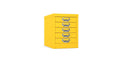 Multidrawer Storage 5 Drawer by Silverline MDUR05 Sunshine Yellow