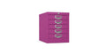 Silverline | Multidrawer | 5 Drawer |Locking | MDUR05LK | Purple