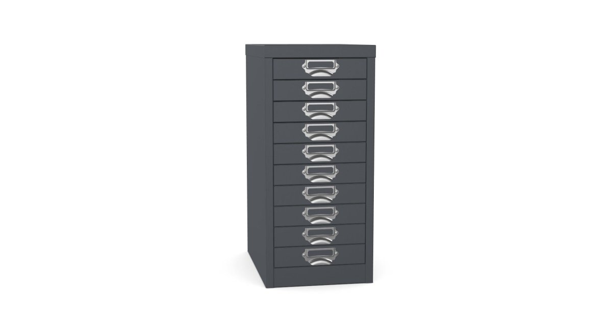 Multidrawer  Storage Cabinet 10 Drawer by Silverline MDUR10LK 