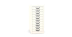 Multidrawer  Storage Cabinet 10 Drawer by Silverline MDUR10 Beige