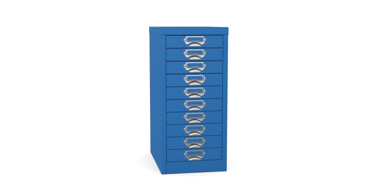 Multidrawer  Storage Cabinet 10 Drawer by Silverline MDUR10LK 