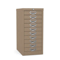 10 drawer locking multidrawer silverline brownThat’s My Office Furniture, 360 Degree View storage, desk, chair