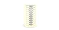 Multidrawer  Storage Cabinet 10 Drawer by Silverline MDUR10 Cream