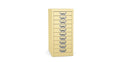 Multidrawer  Storage Cabinet 10 Drawer by Silverline MDUR10 Green Beige