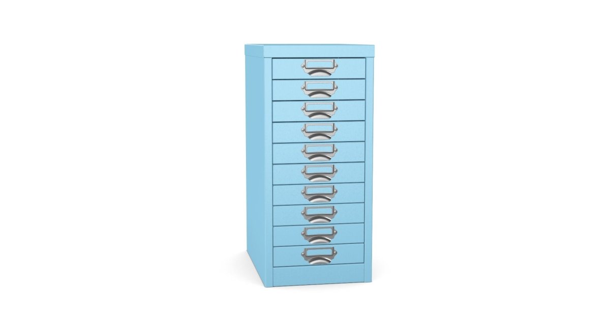 Multidrawer  Storage Cabinet 10 Drawer by Silverline MDUR10LK 