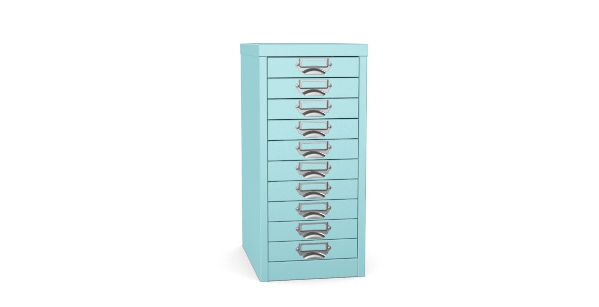 Multidrawer  Storage Cabinet 10 Drawer by Silverline MDUR10LK 