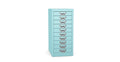Multidrawer  Storage Cabinet 10 Drawer by Silverline MDUR10 Turquoise