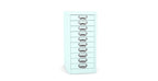 Multidrawer  Storage Cabinet 10 Drawer by Silverline MDUR10 Peppermint