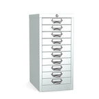10 drawer locking multidrawer silverline silverThat’s My Office Furniture, 360 Degree View storage, desk, chair