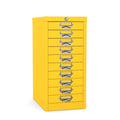 10 drawer locking multidrawer silverline yellowThat’s My Office Furniture, 360 Degree View storage, desk, chair