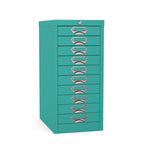 10 drawer locking multidrawer silverline verdigrisThat’s My Office Furniture, 360 Degree View storage, desk, chair