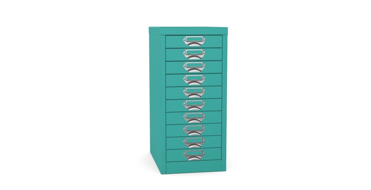 Multidrawer  Storage Cabinet 10 Drawer by Silverline MDUR10LK 