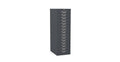 Multidrawer Locking Storage Cabinet 15 Drawer by Silverline MDUR15LK Black