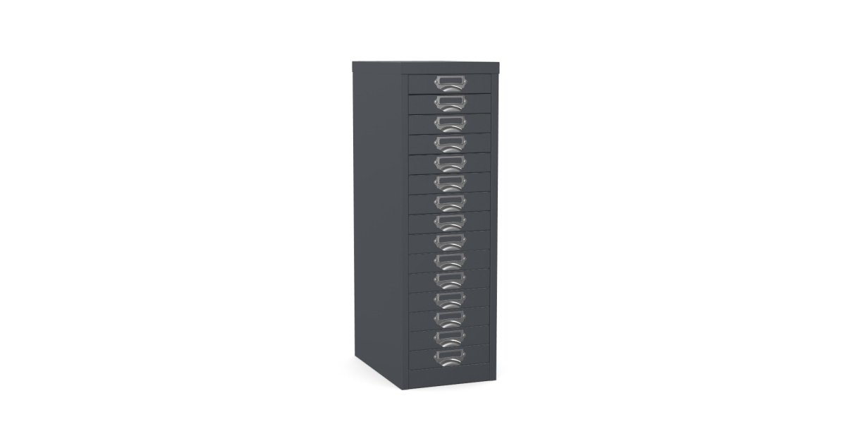 Multidrawer  Storage Cabinet 15 Drawer by Silverline MDUR15 Graphite