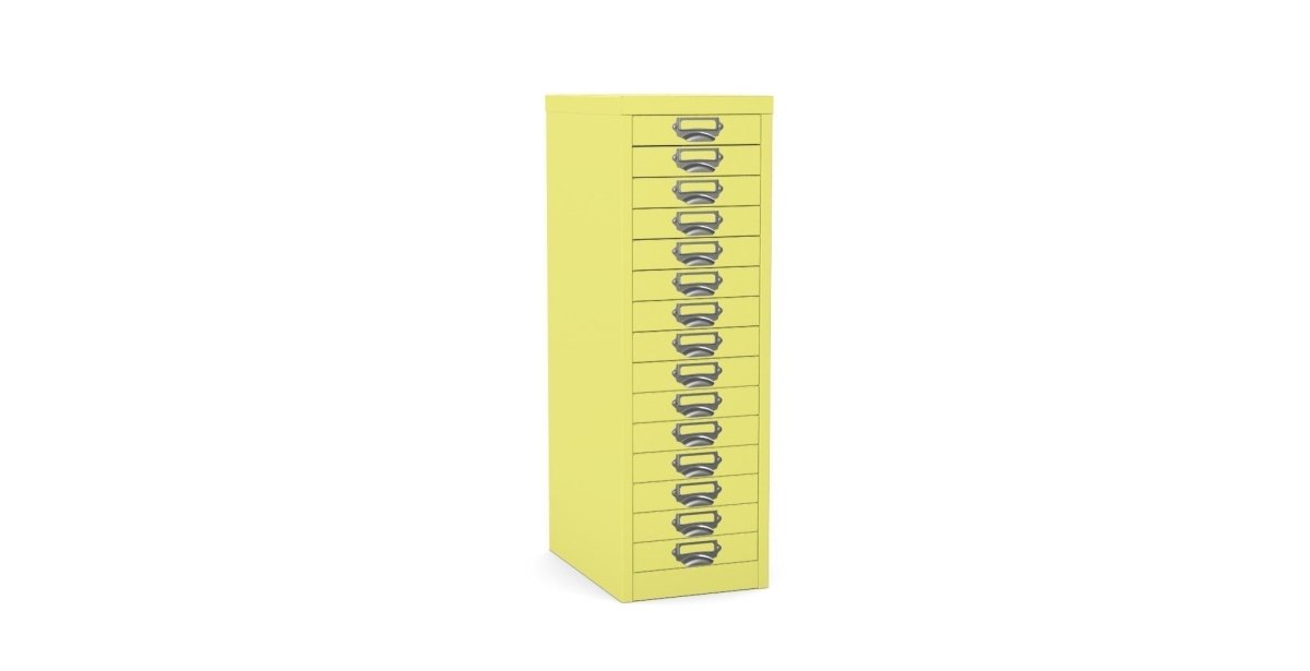Multidrawer  Storage Cabinet 15 Drawer by Silverline MDUR15 Sunshine Yellow