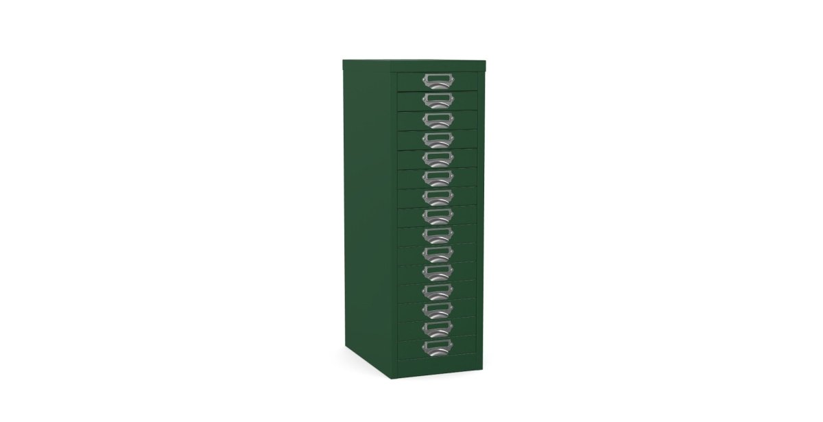 Multidrawer  Storage Cabinet 15 Drawer by Silverline MDUR15 Verdigris
