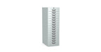 Multidrawer Locking Storage Cabinet 15 Drawer by Silverline MDUR15LK Silver