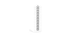 Multidrawer Locking Storage Cabinet 15 Drawer by Silverline MDUR15LK White