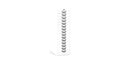 Multidrawer Locking Storage Cabinet 15 Drawer by Silverline MDUR15LK White