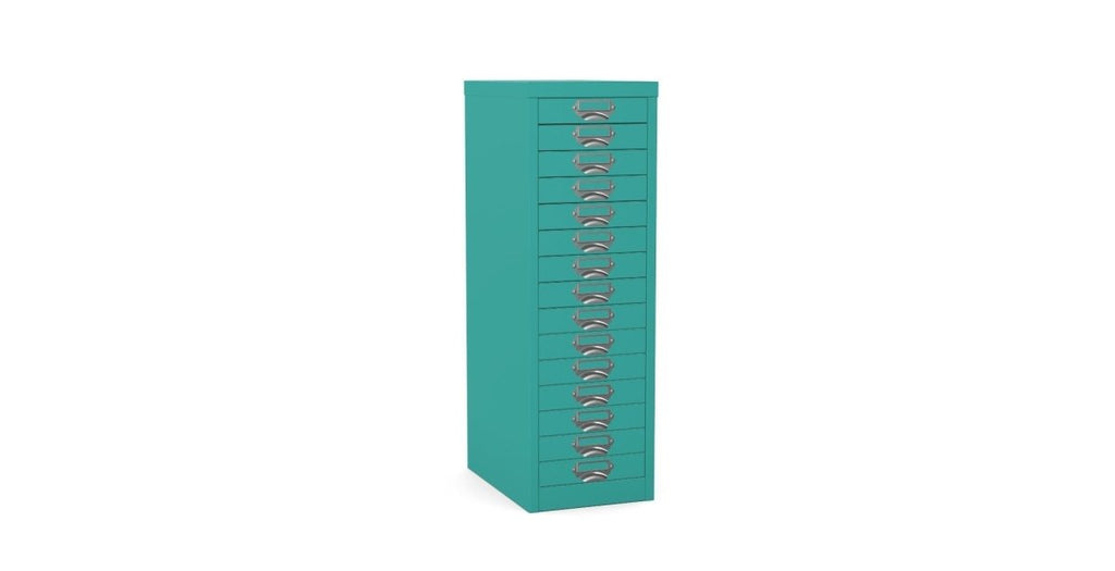 Multidrawer  Storage Cabinet 15 Drawer by Silverline MDUR15 Pale Blue