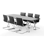 gloss meeting table dynamics, writeableThat’s My Office Furniture, 360 Degree View storage, desk, chair