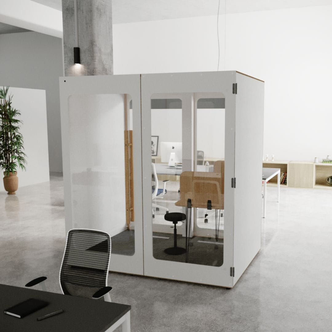  Office  Hide Meeting POD quiet spaces acoustic spaces