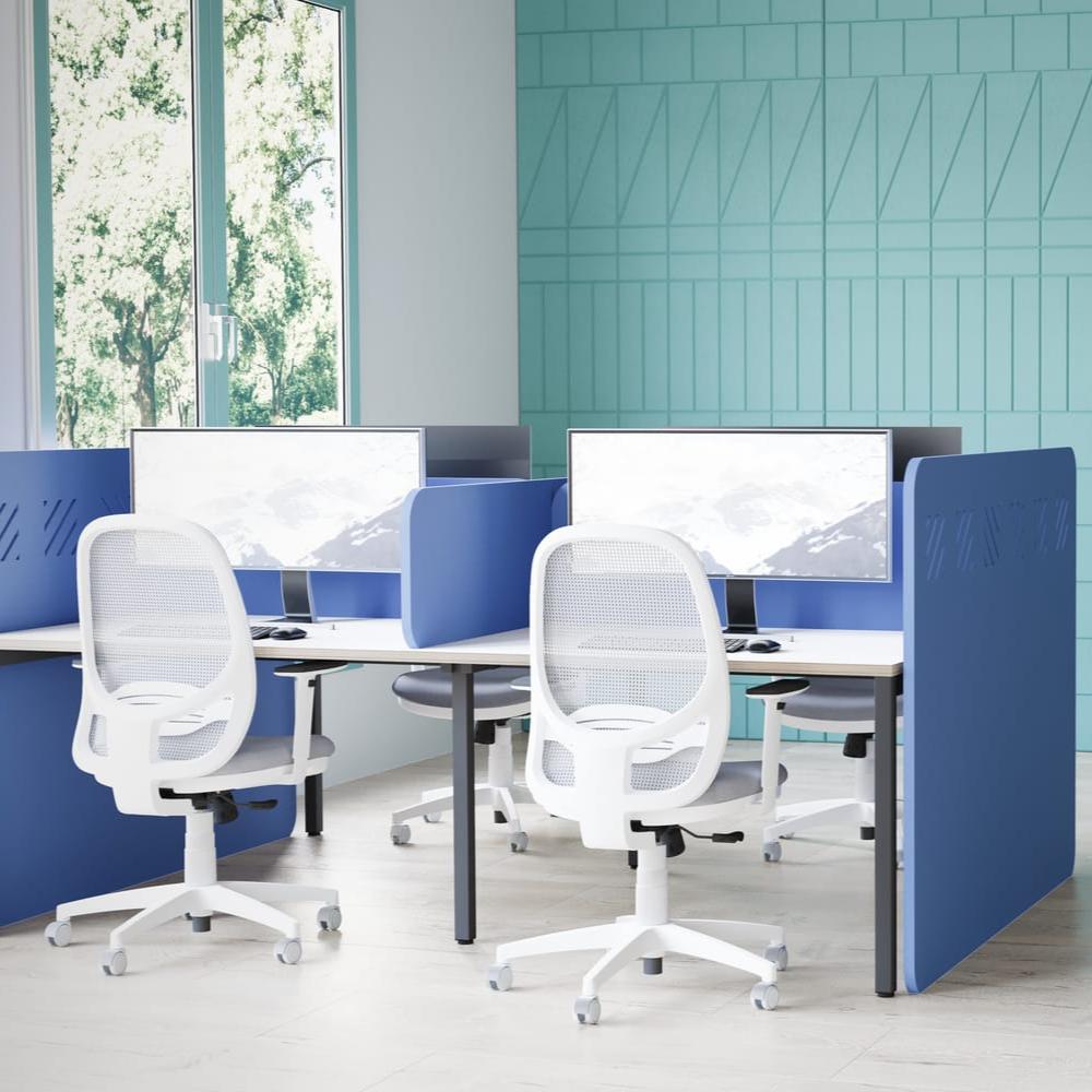 Koala Bench Freestanding ScreenThat’s My Office Furniture, 360 Degree View storage, desk, chair