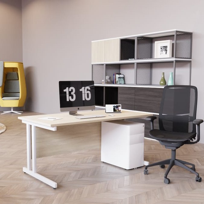 NV Full MeshThat’s My Office Furniture, 360 Degree View storage, desk, chair