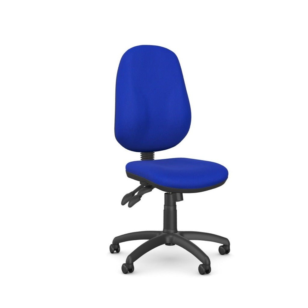 Heavy Duty Office Chair without Arms Deep foam seat O.B Series Choose your colour