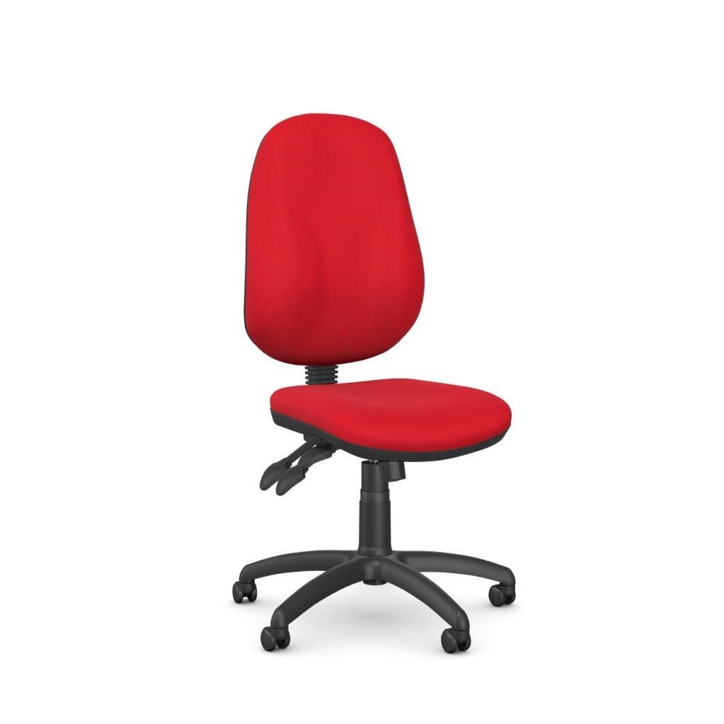 Heavy Duty Office Chair without Arms Deep foam seat O.B Series Choose your colour