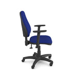 OX Task  Operator Office Chair in Blue or Black Fabric View in 360