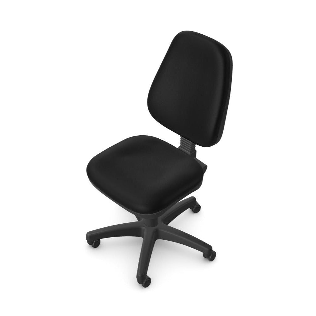 OX Task  Operator Office Chair in Blue or Black Fabric View in 360