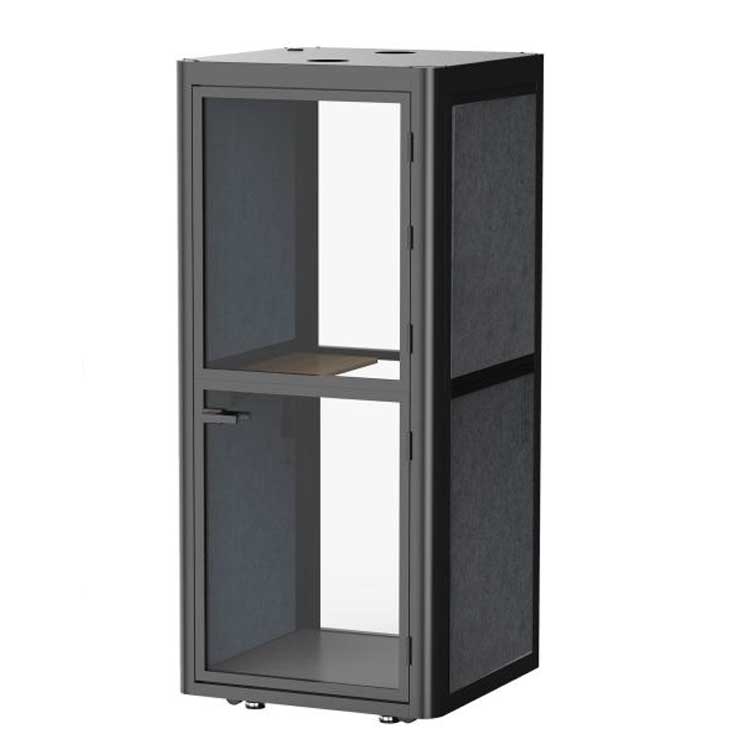 Privacy Office Phone Booth TMOEPD101 dark greyThat’s My Office Furniture, 360 Degree View storage, desk, chair