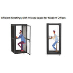 Privacy Office Phone Booth TMOEPD101 sit or standThat’s My Office Furniture, 360 Degree View storage, desk, chair