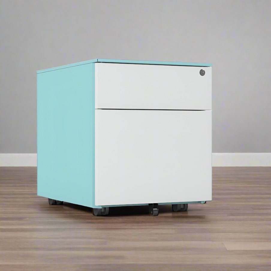 Low pedestal under desk storage 2 drawerThat’s My Office Furniture, 360 Degree View storage, desk, chair