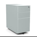 fast delivery under desk pedestal 3 drawer silverThat’s My Office Furniture, 360 Degree View storage, desk, chair